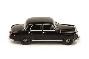 MERCEDES 180 W120 PONTON 1955 BLACK — фото 3