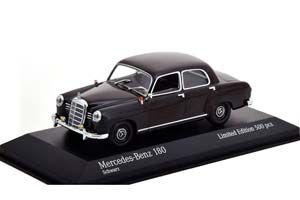 MERCEDES 180 W120 PONTON 1955 BLACK