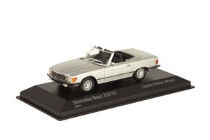 MERCEDES W107 350 SL R107 CONVERTIBLE 1974 SILVER (LIMITED EDITION 500 PCS) / МЕРСЕДЕС 350 СЕРЕБРИСТЫЙ — фото 12