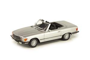 MERCEDES W107 350 SL R107 CONVERTIBLE 1974 SILVER (LIMITED EDITION 500 PCS) / МЕРСЕДЕС 350 СЕРЕБРИСТЫЙ — фото 14