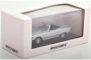 MERCEDES W107 350 SL R107 CONVERTIBLE 1974 SILVER (LIMITED EDITION 500 PCS) / МЕРСЕДЕС 350 СЕРЕБРИСТЫЙ — фото 5