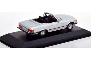MERCEDES W107 350 SL R107 CONVERTIBLE 1974 SILVER (LIMITED EDITION 500 PCS) / МЕРСЕДЕС 350 СЕРЕБРИСТЫЙ — фото 2