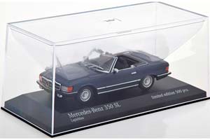 MERCEDES W107 350 SL R107 CONVERTIBLE 1974 BLUE METALLIC (LIMITED EDITION 500 PCS) / МЕРСЕДЕС 350 СИНИЙ — фото 6
