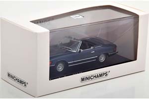 MERCEDES W107 350 SL R107 CONVERTIBLE 1974 BLUE METALLIC (LIMITED EDITION 500 PCS) / МЕРСЕДЕС 350 СИНИЙ — фото 7