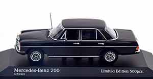 MERCEDES W115 200/8 SALOON 1968 BLACK (LIMITED EDITION 500 PCS) / МЕРСЕДЕС 200 ЧЕРНЫЙ — фото 3