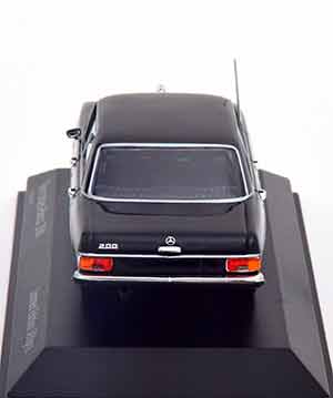 MERCEDES W115 200/8 SALOON 1968 BLACK (LIMITED EDITION 500 PCS) / МЕРСЕДЕС 200 ЧЕРНЫЙ — фото 5