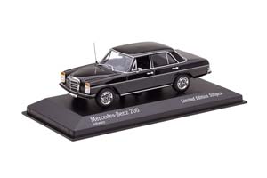 MERCEDES W115 200/8 SALOON 1968 BLACK (LIMITED EDITION 500 PCS) / МЕРСЕДЕС 200 ЧЕРНЫЙ — фото 11