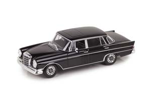 MERCEDES 300 SE LWB 1963 BLACK (LIMITED EDITION 500 PCS) / МЕРСЕДЕС 300 ЧЕРНЫЙ — фото 12
