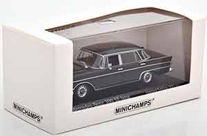 MERCEDES 300 SE LWB 1963 BLACK (LIMITED EDITION 500 PCS) / МЕРСЕДЕС 300 ЧЕРНЫЙ — фото 13