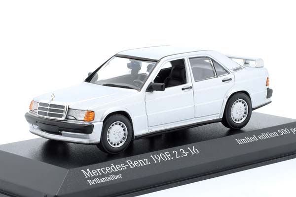MERCEDES 190E 2.3-16 W201 SALOON 1984 SILVER