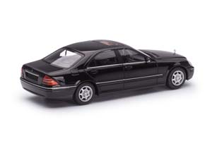 MERCEDES W220 S-CLASS 1998 BLACK / МЕРСЕДЕС 220 С-КЛАСС ЧЕРНЫЙ — фото 4