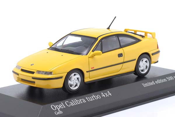 OPEL CALIBRA TURBO 4X4 YEAR 1989 YELLOW / ОПЕЛЬ КАЛИБРА ТУРБО 4X4 ЖЕЛТЫЙ