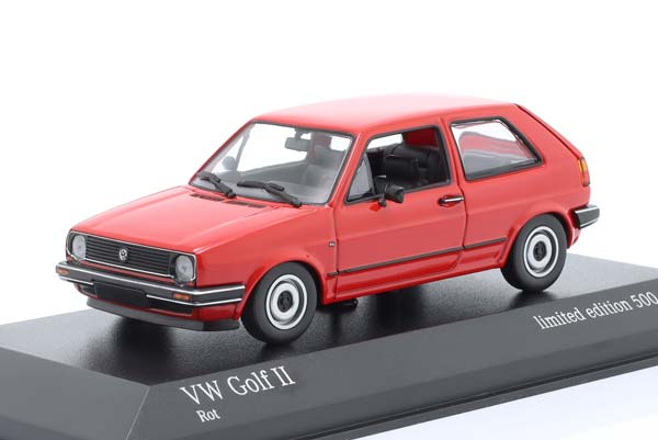 VW VOLKSWAGEN GOLF 2 1985 RED