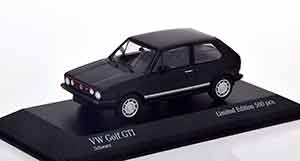 МОДЕЛЬ КОЛЛЕКЦИОННАЯ VW GOLF 1 GTI 1983 BLACK