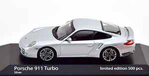 PORSCHE 911 (997 II) TURBO COUPE 2009 SILVER — фото 4