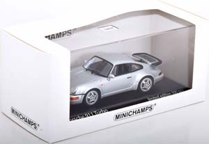 PORSCHE 911 (964) TURBO 1990 SILVER — фото 3