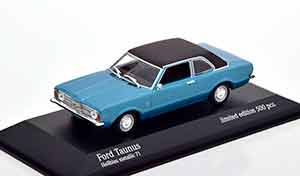 FORD TAUNUS 1970 BLUEMETALLIC MATT-BLACK