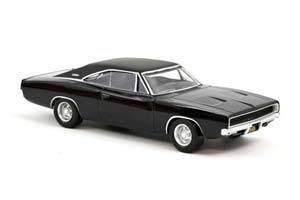 DODGE CHARGER 1968 BLACK