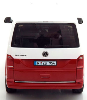 VW MULTIVAN T6 GENERATION SIX 2017 RED WHITE — фото 4