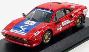 FERRARI 308 GTB COUPE N 4 DAYTONA 1978 MALLET - ROMOLOTTI - BONDURANT, RED