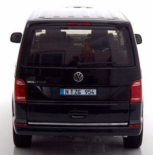 VW MULTIVAN T6 HIGHLINE 2016 BLACK METALLIC — фото 4