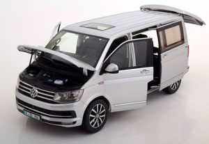 VW MULTIVAN T6 HIGHLINE 2016 SILVER — фото 3