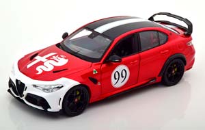 ALFA ROMEO GIULIA GTAM NO 99 ALFA CORSE 2020 RED METALLIC