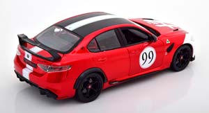 ALFA ROMEO GIULIA GTAM NO 99 ALFA CORSE 2020 RED METALLIC — фото 2