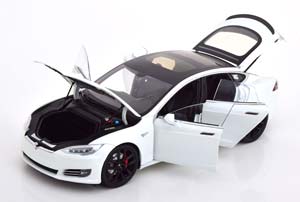 TESLA MODEL S P100D 2016 WHITE-METALLIC — фото 3