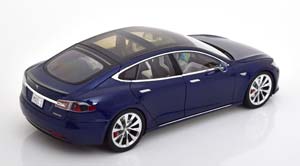 TESLA MODEL S P100D 2016 DARKBLUE-METALLIC — фото 2