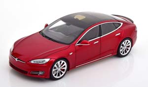 TESLA MODEL S P100D 2016 REDMETALLIC