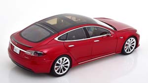TESLA MODEL S P100D 2016 REDMETALLIC — фото 2