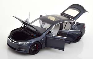 TESLA MODEL S P100D 2016 GREYMETALLIC — фото 3