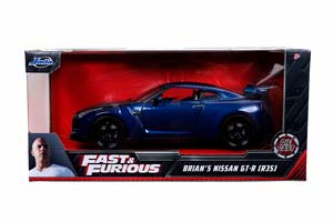 NISSAN GT-R (R35) YEAR 2009 FAST AND FURIOUS 7 2015 DARK BLUE — фото 5