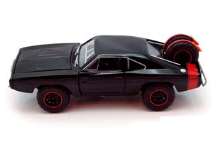 DODGE CHARGER R/T OFFROAD YEAR 1970 DOM'S FAST AND FURIOUS 7 BLACK — фото 4