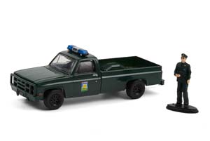 CHEVROLET M1008 - FLORIDA УПРАВЛЕНИЕ ПО ОБЕСПЕЧЕНИЮ СОБЛЮДЕНИЯ СЕЛЬСКОХОЗЯЙСТВЕННОГО ЗАКОНОДАТЕЛЬСТВА, С ФИГУРОЙ 1986 (ДЛИНА МОДЕЛИ 6-10 СМ)