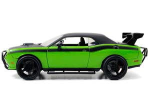 DODGE CHALLENGER SRT8 MOVIE FAST AND FURIOUS 7 2015 GREEN/GREY — фото 3