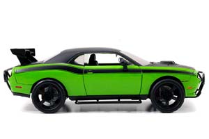 DODGE CHALLENGER SRT8 MOVIE FAST AND FURIOUS 7 2015 GREEN/GREY — фото 4