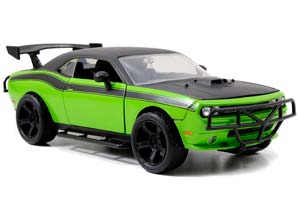 DODGE CHALLENGER SRT8 MOVIE FAST AND FURIOUS 7 2015 GREEN/GREY — фото 2