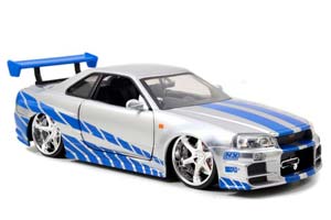 NISSAN SKYLINE GT-R GREY 2002 FAST & FURIOUS — фото 3
