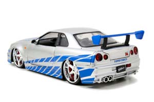 NISSAN SKYLINE GT-R GREY 2002 FAST & FURIOUS — фото 4