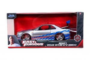 NISSAN SKYLINE GT-R GREY 2002 FAST & FURIOUS — фото 9