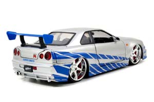 NISSAN SKYLINE GT-R GREY 2002 FAST & FURIOUS — фото 2