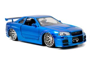 NISSAN SKYLINE GTR R34 FAST AND FURIOUS — фото 3