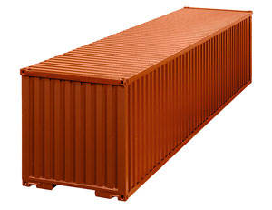 TRAILER SEECONTAINER 40" BROWN / КОНТЕЙНЕР 40-ФУТОВЫЙ КОРИЧНЕВЫЙ — фото 2