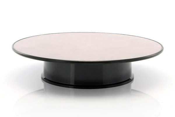 TURNTABLE DIAMETER CA. 25,5 CM FOR MODEL CARS IN SCALE SILVER / ПОВОРОТНАЯ ВИТРИНА 25 5 ДЛЯ МОДЕЛЕЙ СЕРЕБРИСТЫЙ
