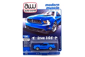 FORD MUSTANG GT CALIFORNIA SPECIAL (2012), BLUE BLACK (ДЛИНА МОДЕЛИ 6-10 СМ)