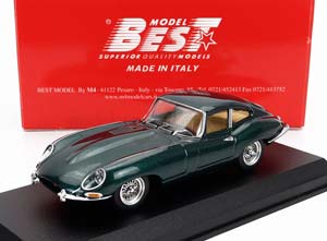 JAGUAR E-TYPE COUPE 1962, GREEN