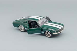FORD MUSTANG (1967) FAST & FURIOUS, DARK GREEN — фото 3