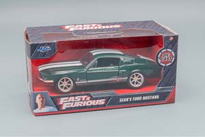 FORD MUSTANG (1967) FAST & FURIOUS, DARK GREEN — фото 6